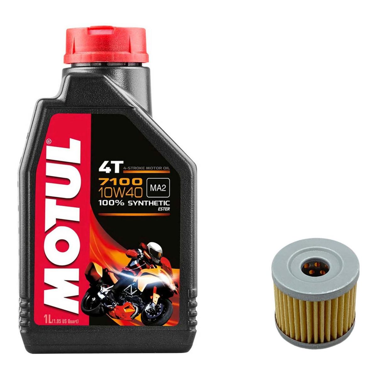 MOTUL - Kit Mantencion Moto Zontes G1 155 / 1l + Filtro Japonés