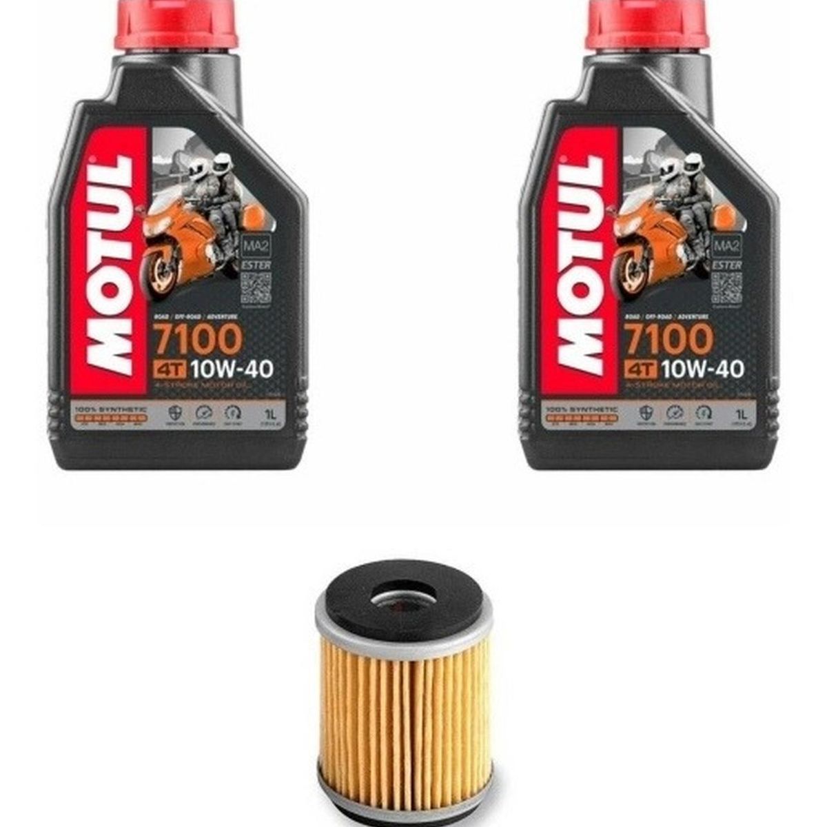 MOTUL - Kit Mantencion Yamaha Fz25 - Fz25a (2l Full + Filtro)