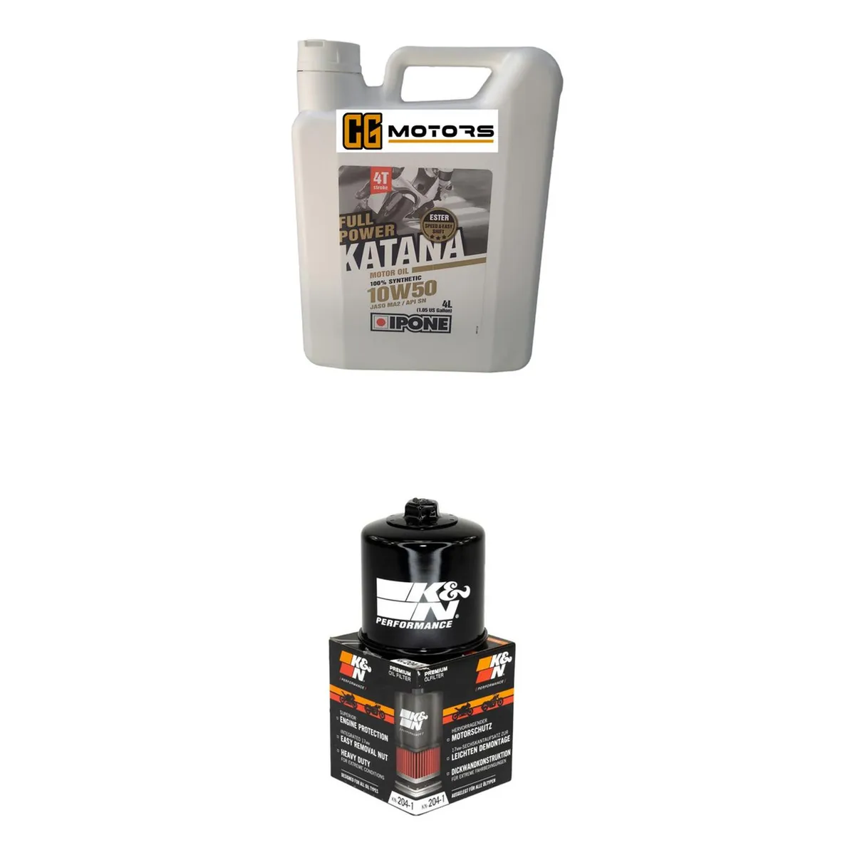 GENERICO - Kit Mantencion Kawasaki Z800-900-1000  4l Full + Filtro K&n