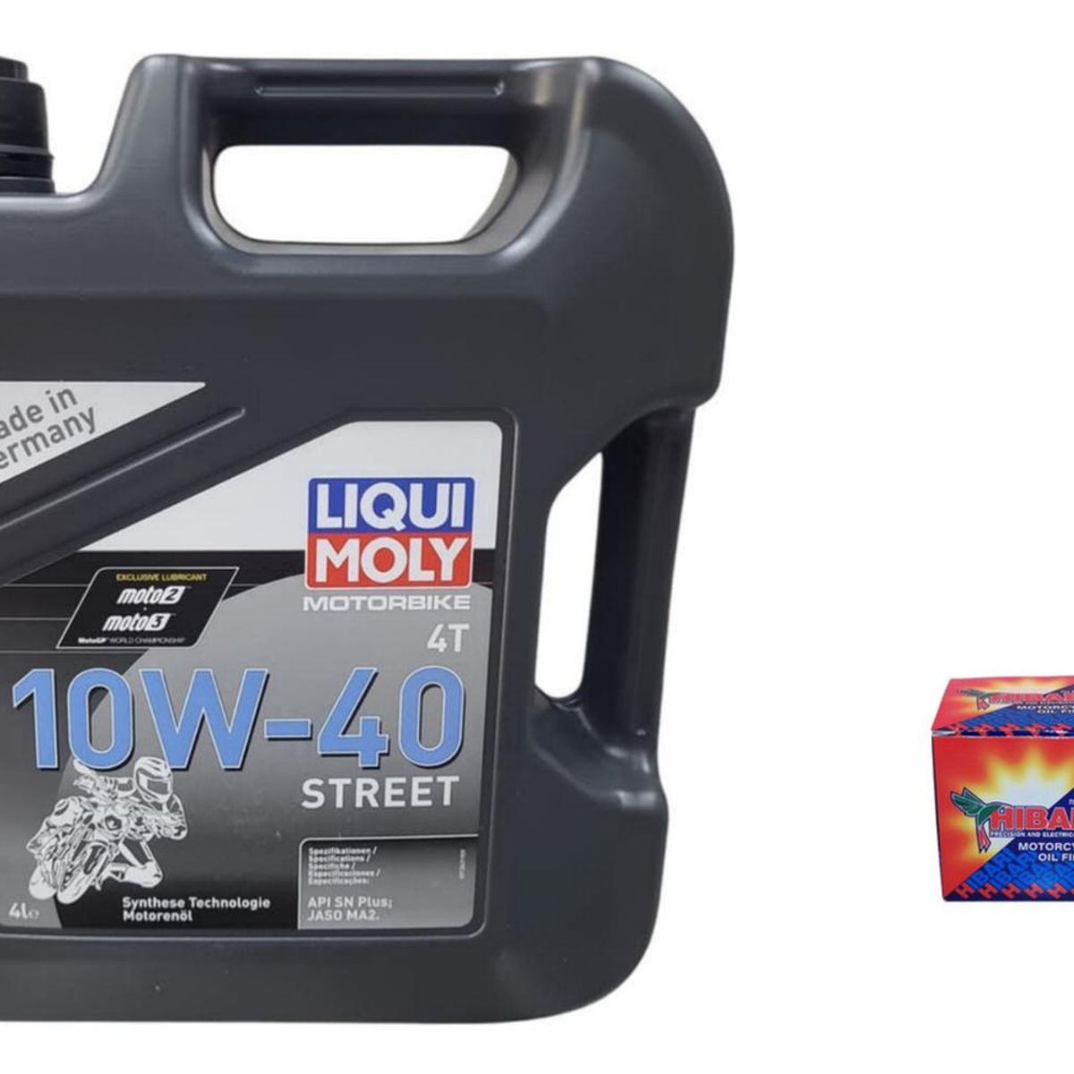LIQUI MOLY - Kit Mantencion Suzuki Vstrom 650 / 1000 / 1050 (4l + Filtro)