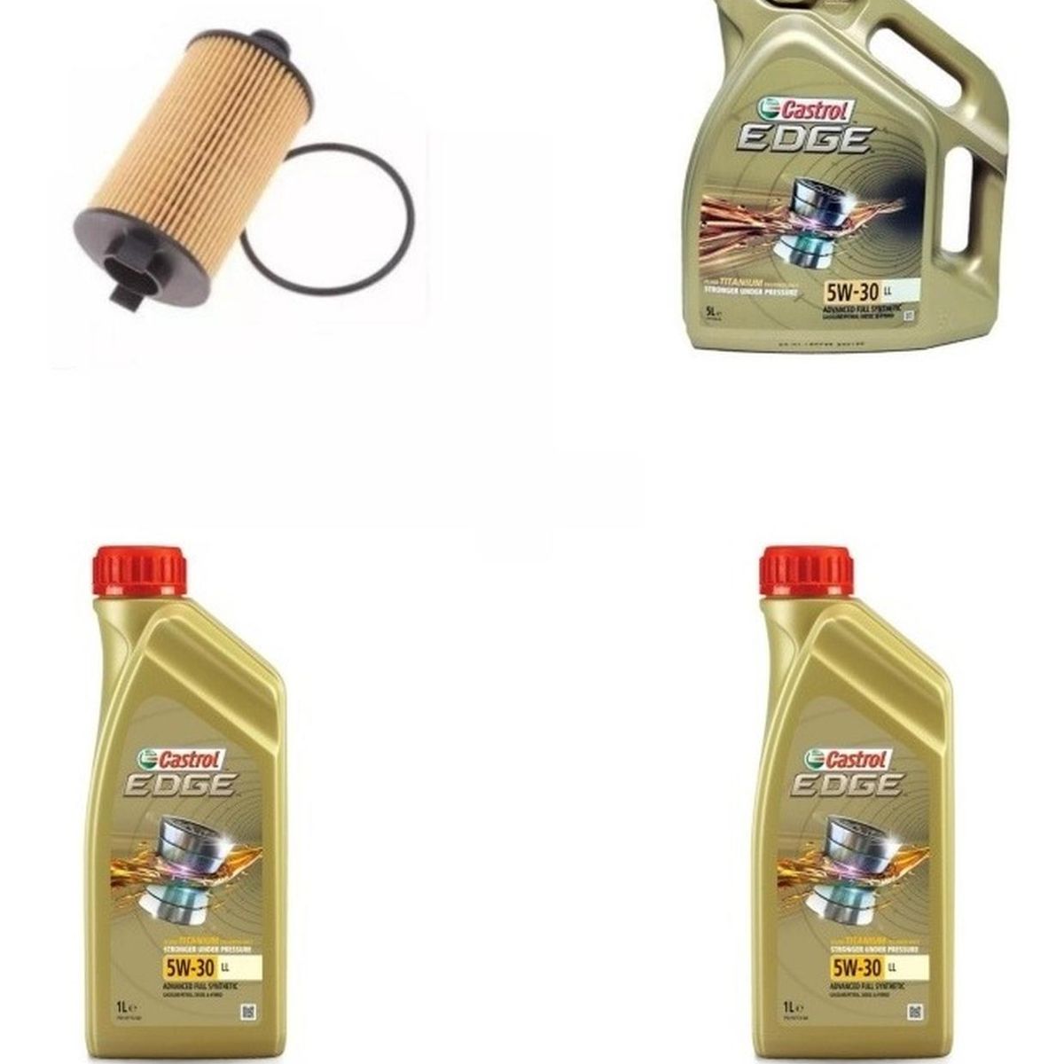 CASTROL - Kit Mantencion Peugeot Landtrek 1.9 + Filtro Original