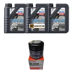 LIQUI MOLY - Kit Mantencion Yamaha Xj6 / R6 / Mt07/r7 + Filtro Original
