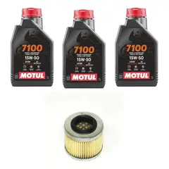 MOTUL - Kit Mantencion Moto Voge 650 Ds/dsx (3l Full Sint + Filtro)