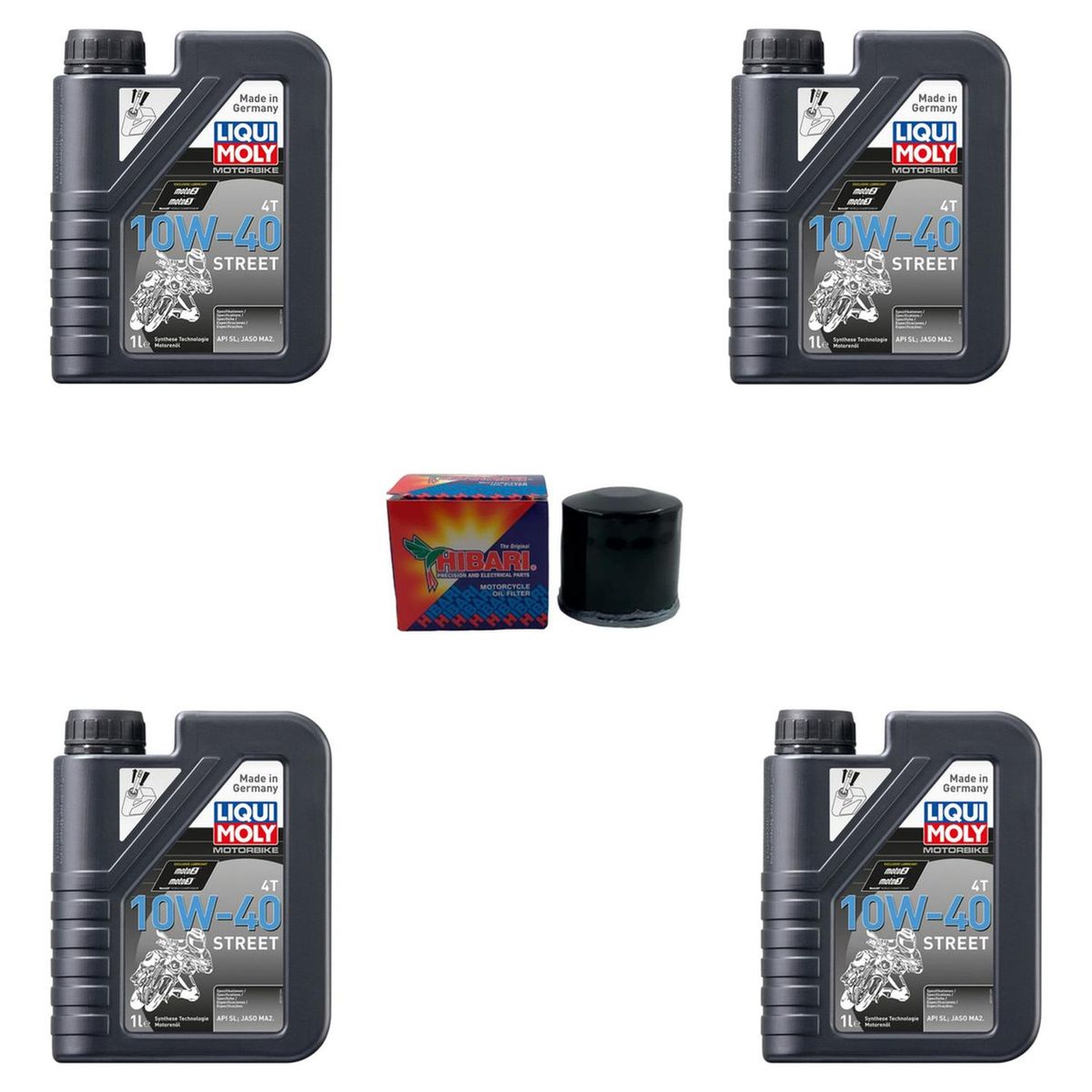LIQUI MOLY - Kit Mantencion Suzuki Gsr 750 / Gsxs 750 + Envío Gratis