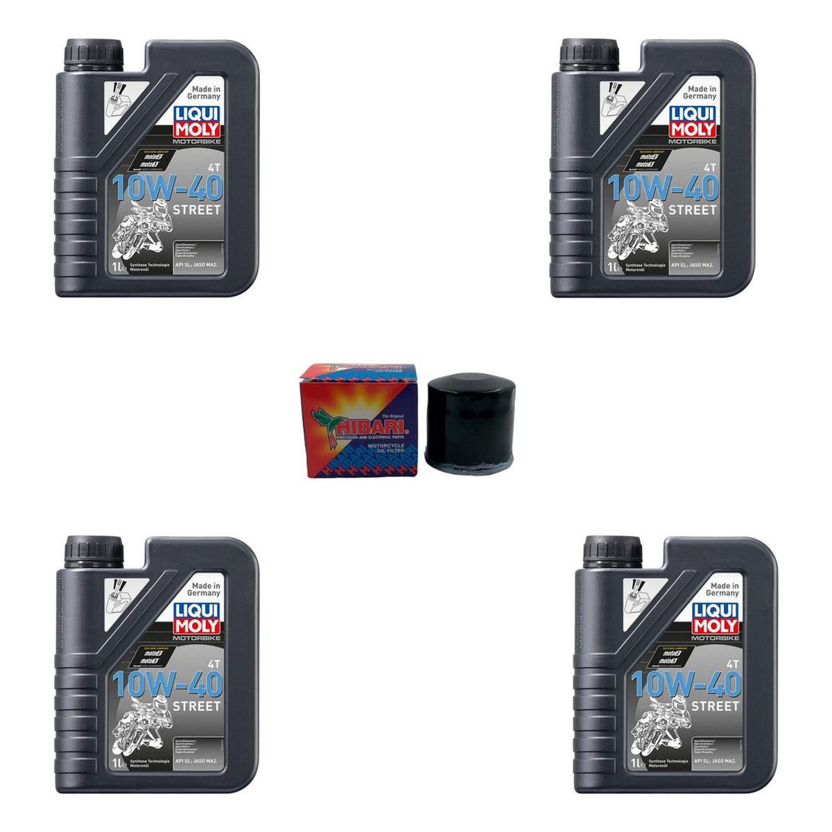 LIQUI MOLY - Kit Mantencion Suzuki Gsr 750 / Gsxs 750 + Envío Gratis
