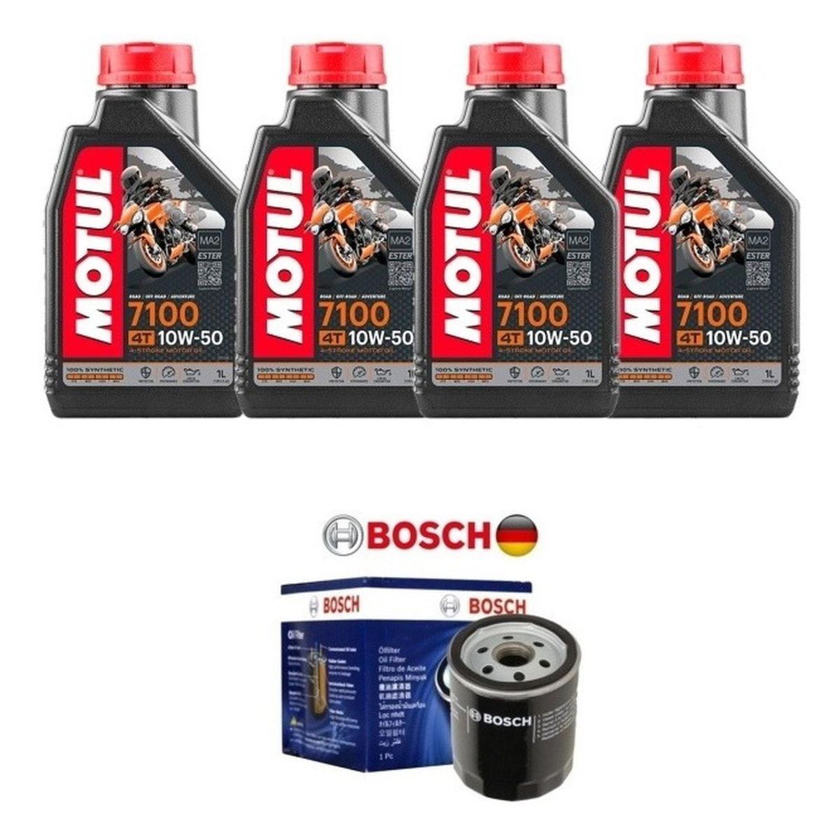 MOTUL - Kit Mantencion Moto Yamaha Super Tenere 1200 / R1 / Mt10