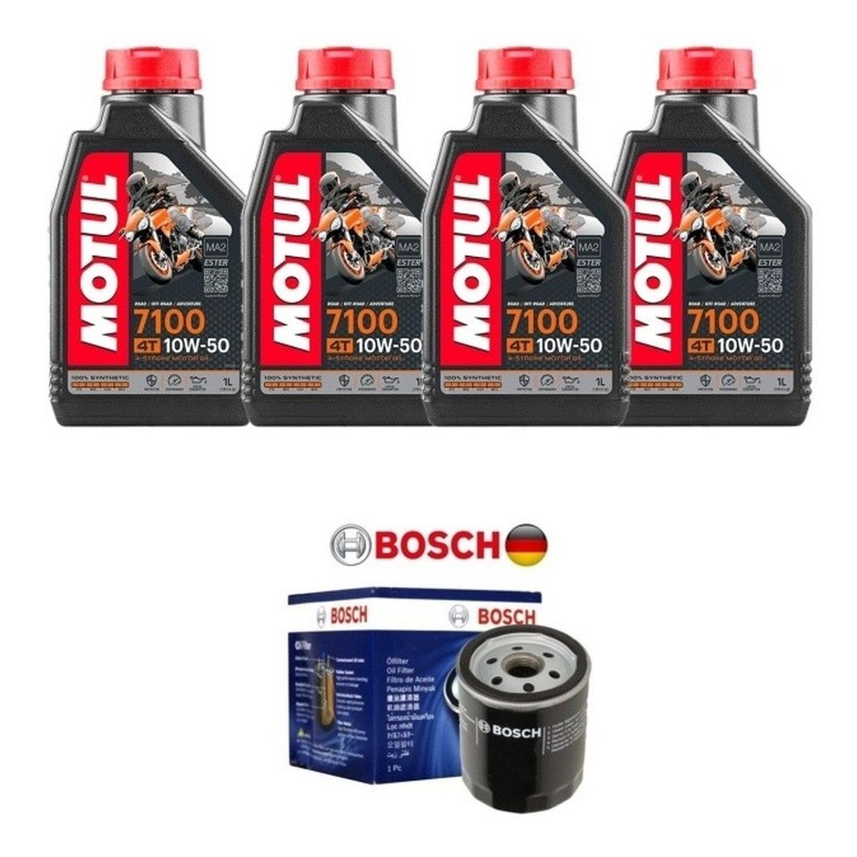 MOTUL - Kit Mantencion Moto Yamaha Super Tenere 1200 / R1 / Mt10