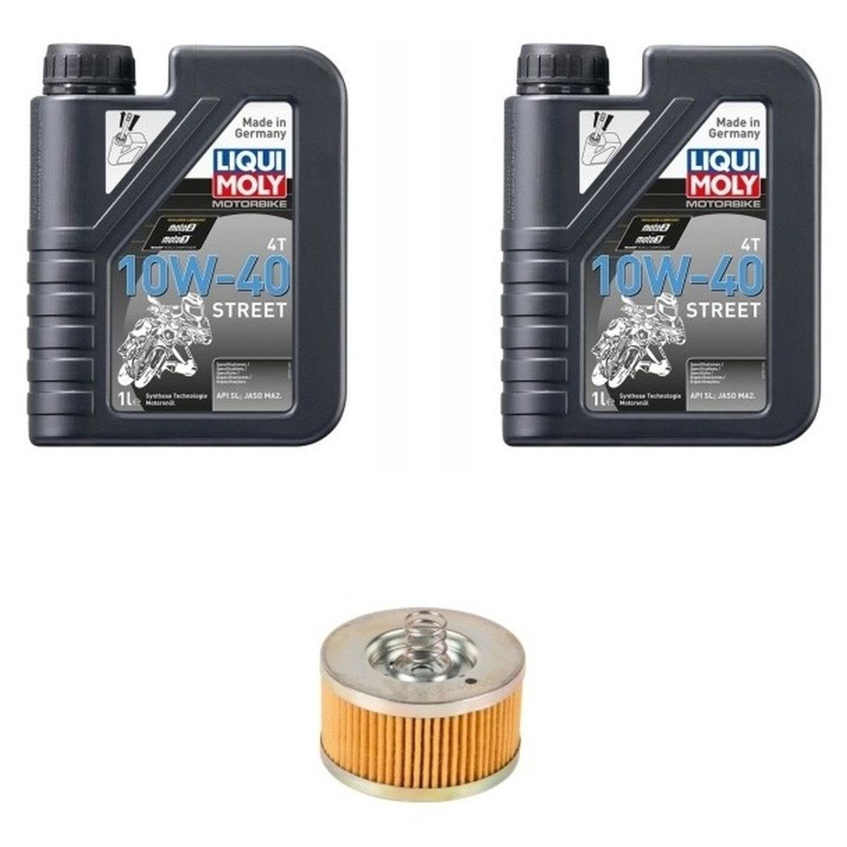 LIQUI MOLY - Kit Mantencion Voge 300 Rr / Ds / Rally (2l + Filtro Japón)