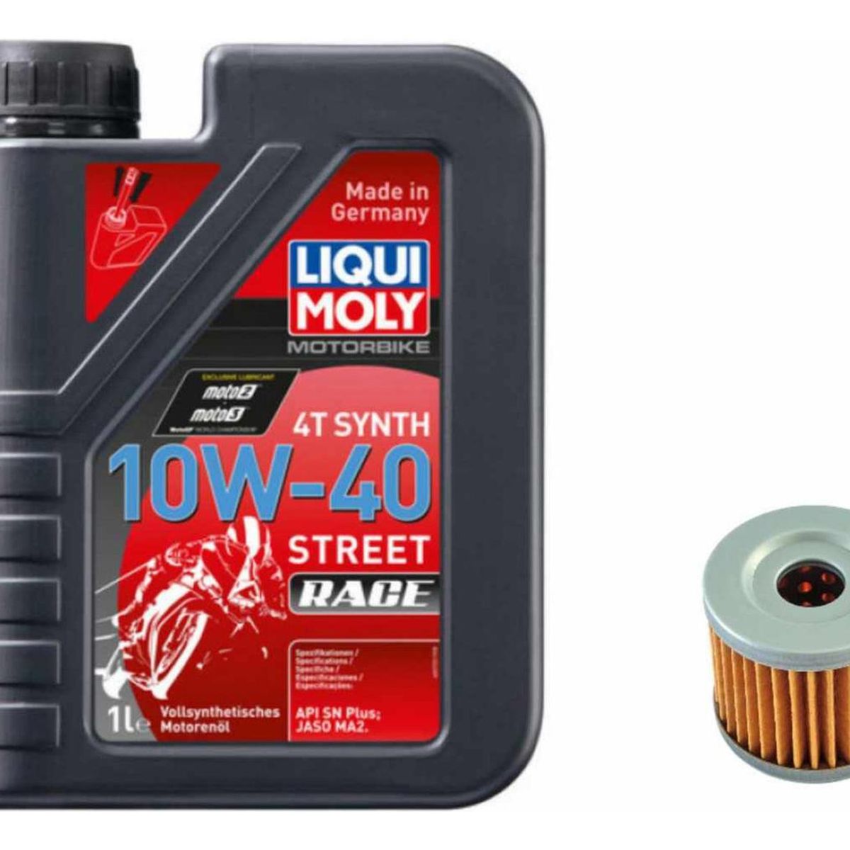 LIQUI MOLY - Kit Mantencion Moto Suzuki Gs 150r (liquimoly Full + Filtro)