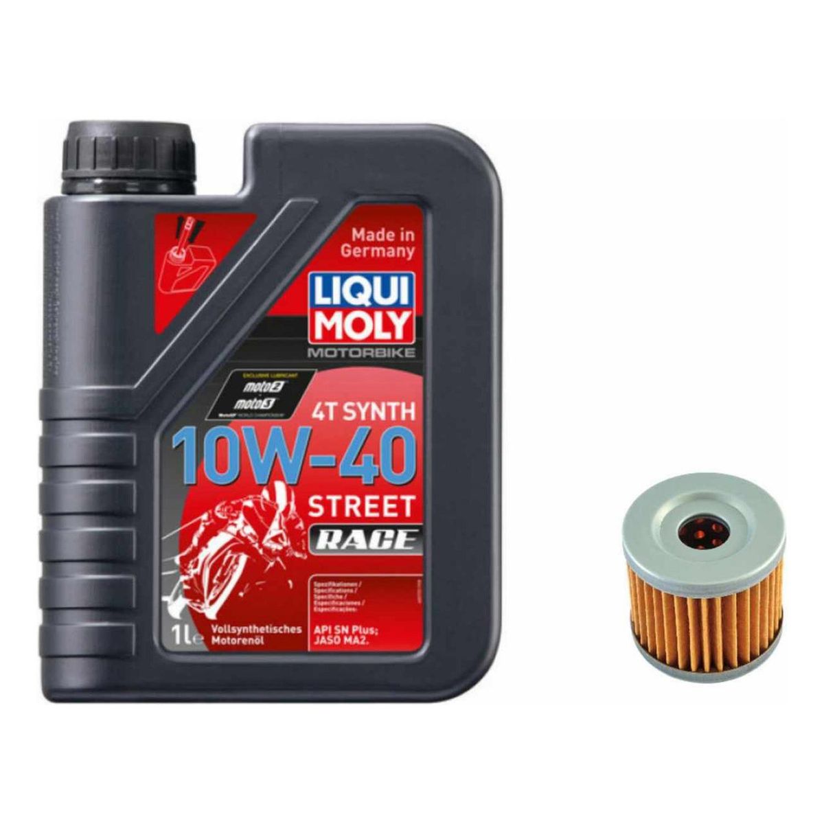 LIQUI MOLY - Kit Mantencion Moto Suzuki Gs 150r (liquimoly Full + Filtro)