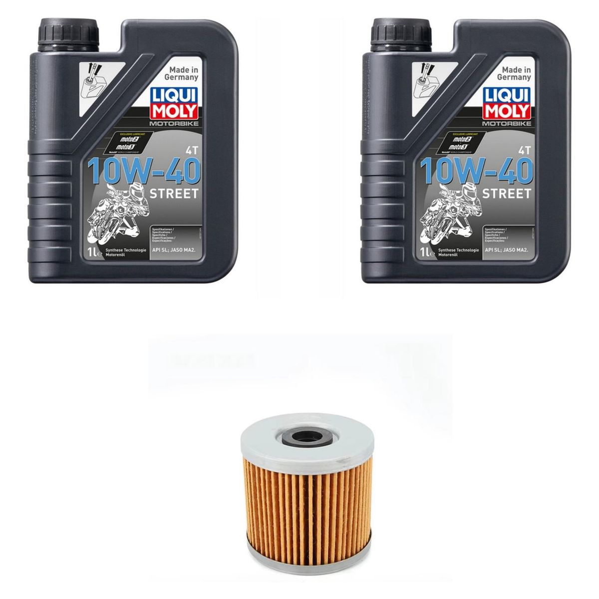 LIQUI MOLY - Kit Mantencion Moto Lifan Kpt/kps/kpr 200 (2l+filtro)