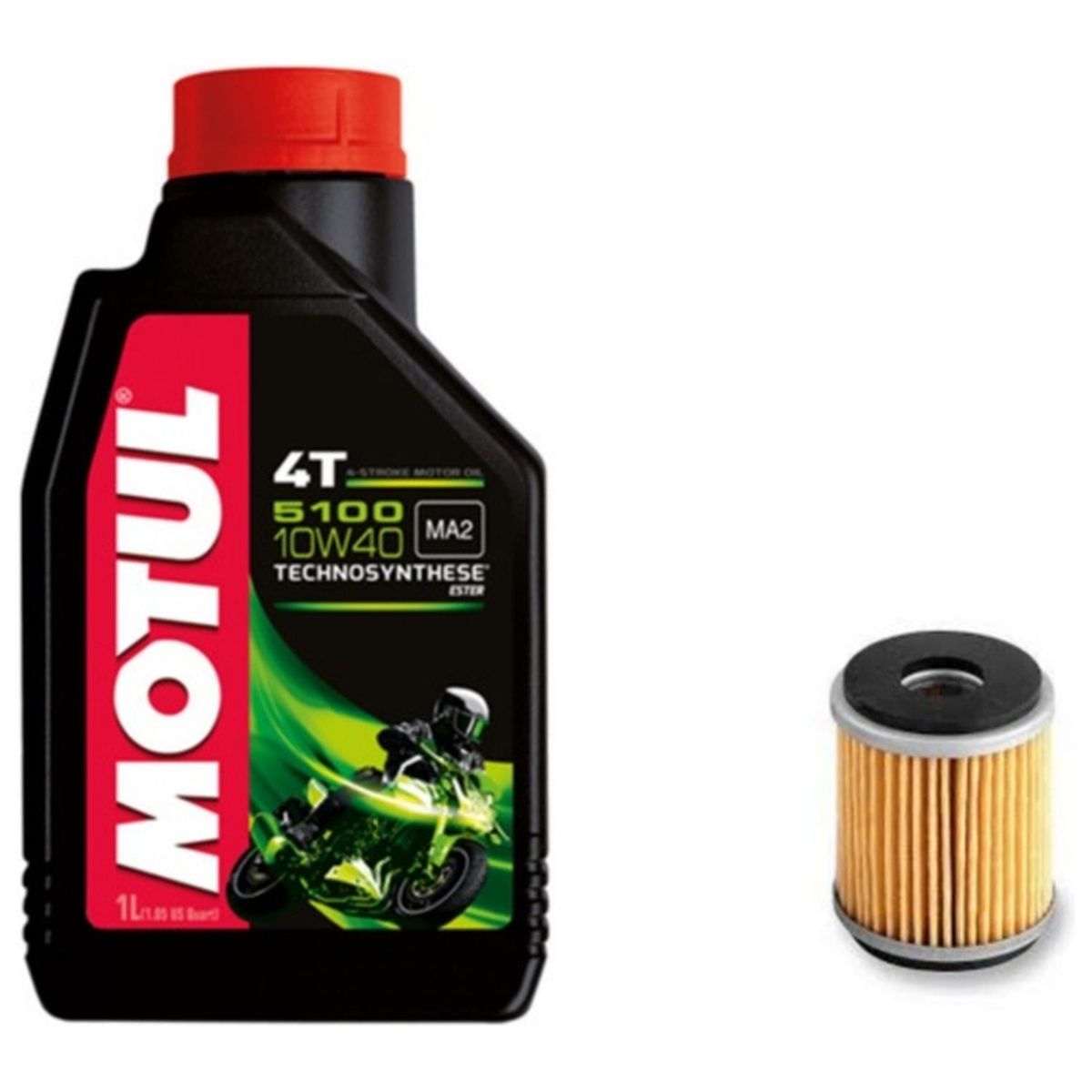 MOTUL - Kit Mantencion Yamaha R15 V2 - V3 - V4 (1l Full + Filtro)