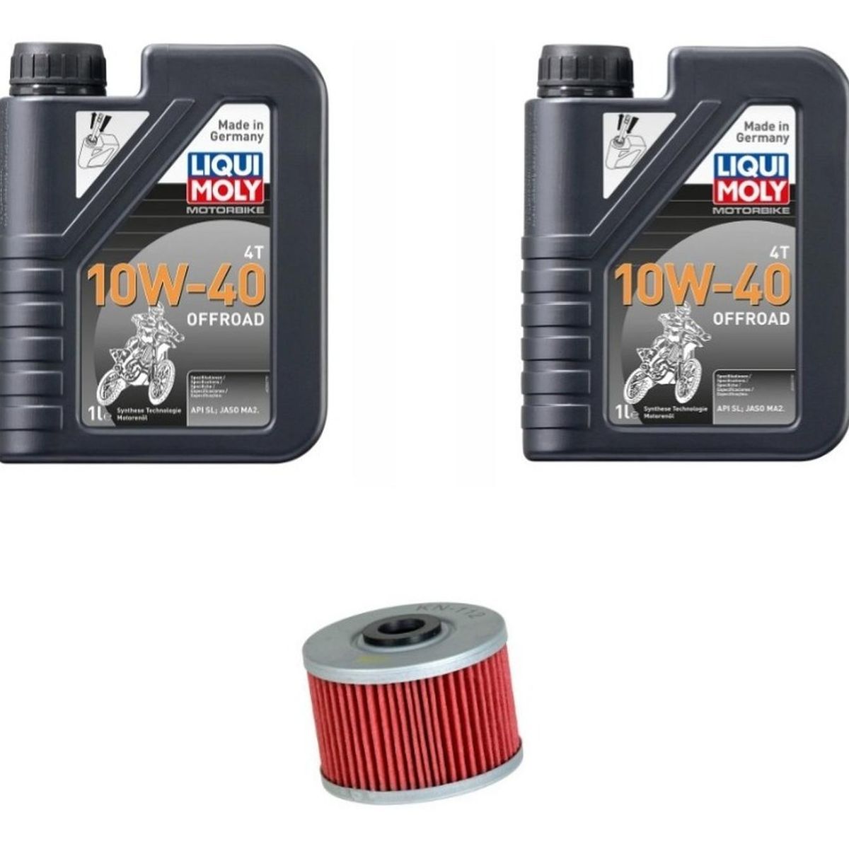 LIQUI MOLY - Kit Mantencion Moto Honda Crf 250l - Crf 300l (2l + Filtro)