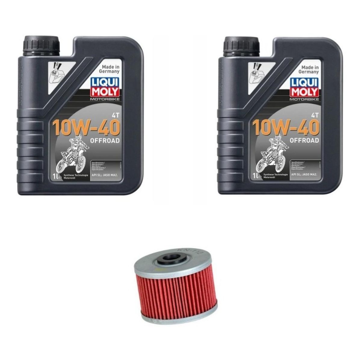 LIQUI MOLY - Kit Mantencion Moto Honda Crf 250l - Crf 300l (2l + Filtro)