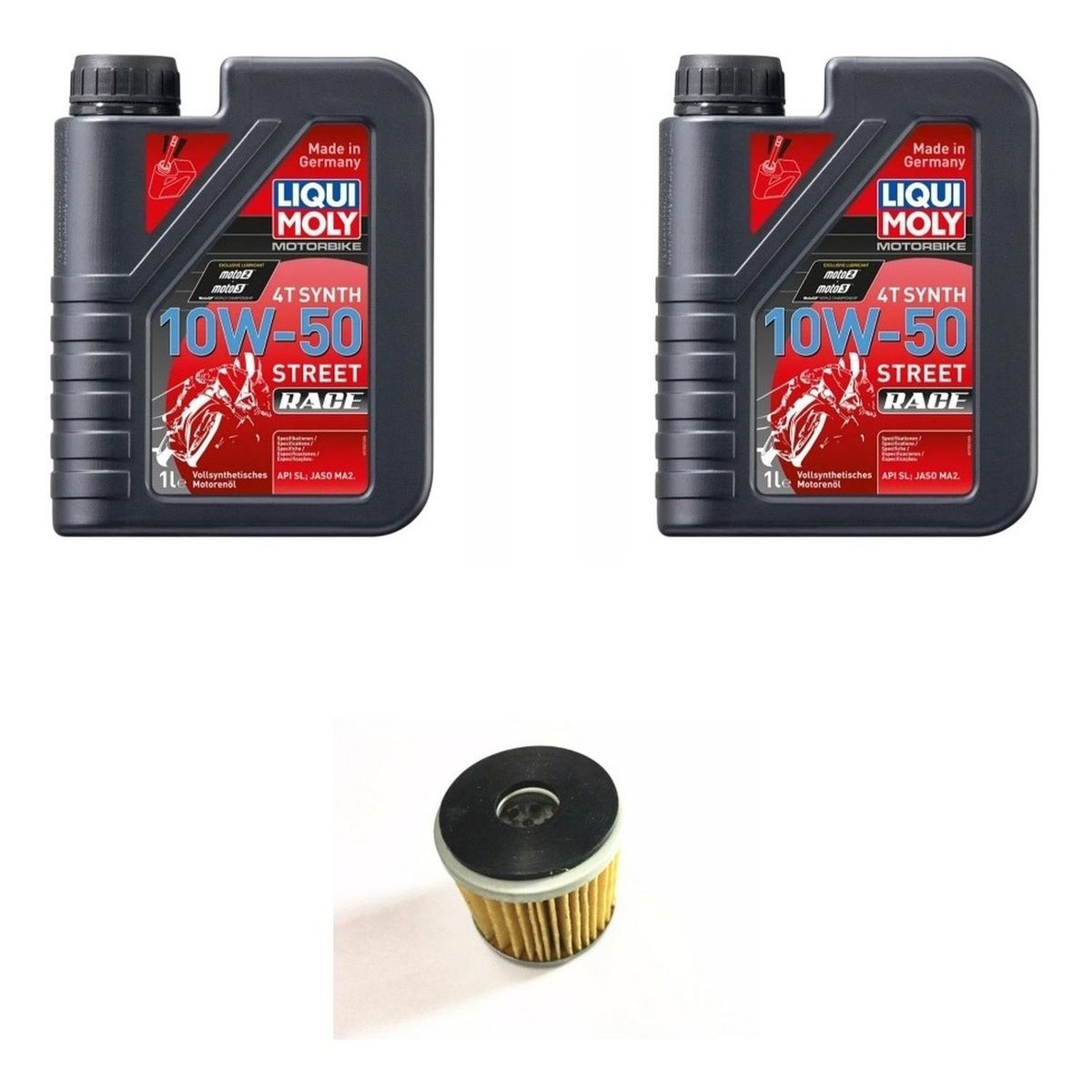 LIQUI MOLY - Kit Mantencion Para Moto Zontes Zt310 X / T / R / R1 / R2