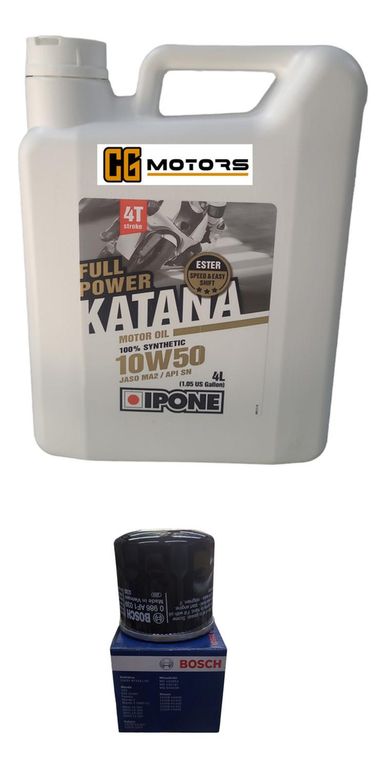 Kit Mantencion Benelli Tnt 600s / Rk6 / Gt 600 (4l + Filtro)