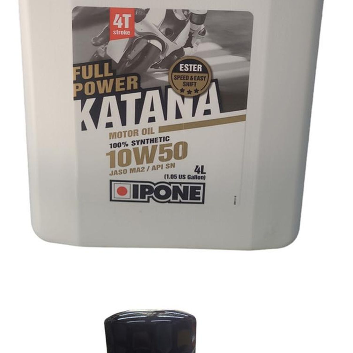 IPONE - Kit Mantencion Benelli Tnt 600s / Rk6 / Gt 600 (4l + Filtro)