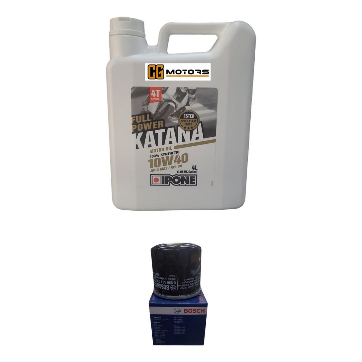 IPONE - Kit Mantencion Moto África Twin Crf 1100-1000l / 4l + Filtro