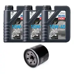 LIQUI MOLY - Kit Mantencion Moto Yamaha R3 / R3a / Mt 03 / Mt 03a