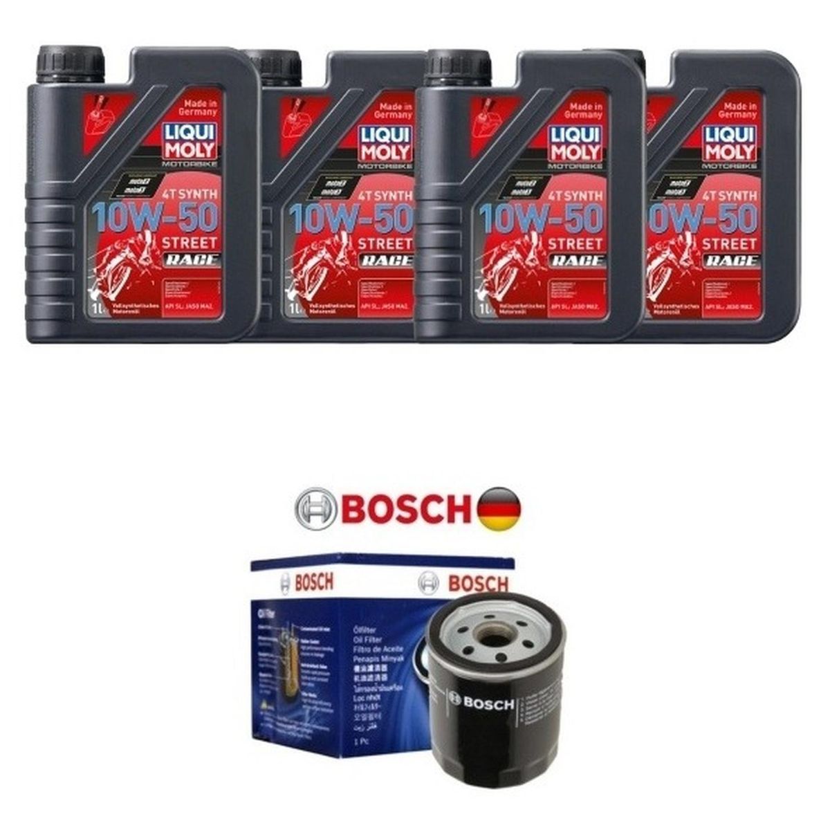 LIQUI MOLY - Kit Mantencion Moto Yamaha Super Tenere 1200 - R1 - Mt10