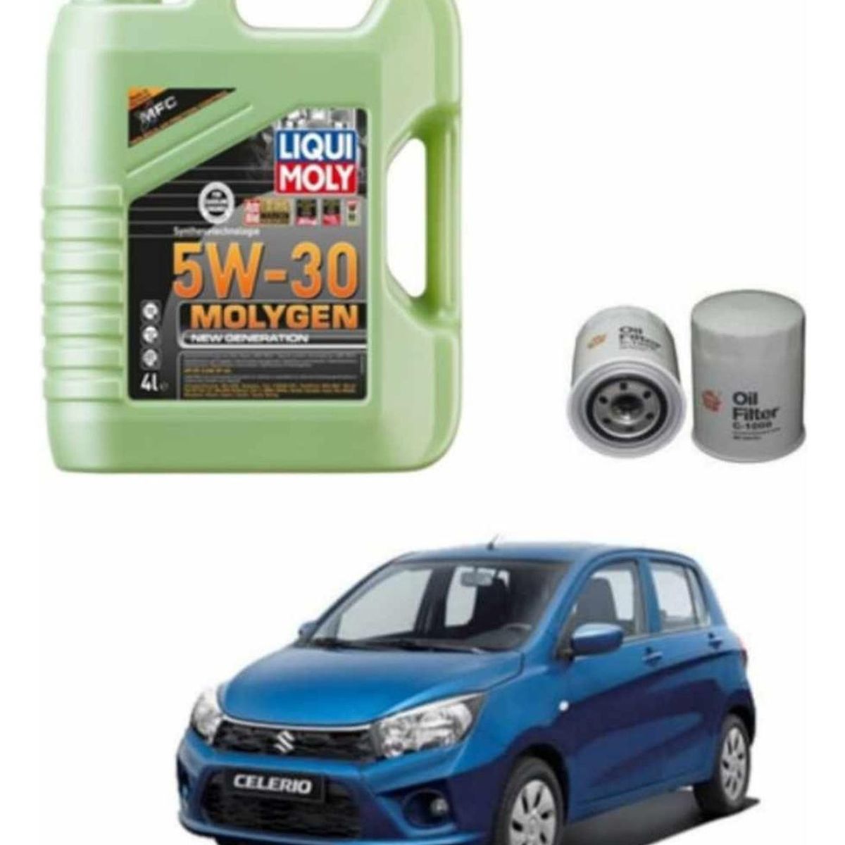 LIQUI MOLY - Kit Mantencion Suzuki Celerio 1.0 / 4l + Filtro - Líquimoly