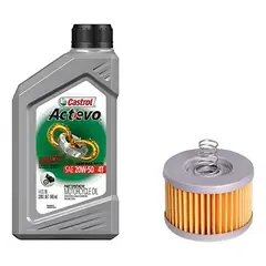 CASTROL - Kit Mantencion Moto Yamaha Fz16 / Fzn 150 2.0 - 3.0 - 4.0
