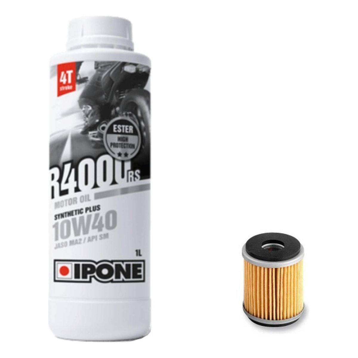 IPONE - Kit Mantencion Yamaha R15 V2 - V3 - V4 / 10w 40 + Filtro