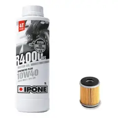 IPONE - Kit Mantencion Yamaha R15 V2 - V3 - V4 / 10w 40 + Filtro