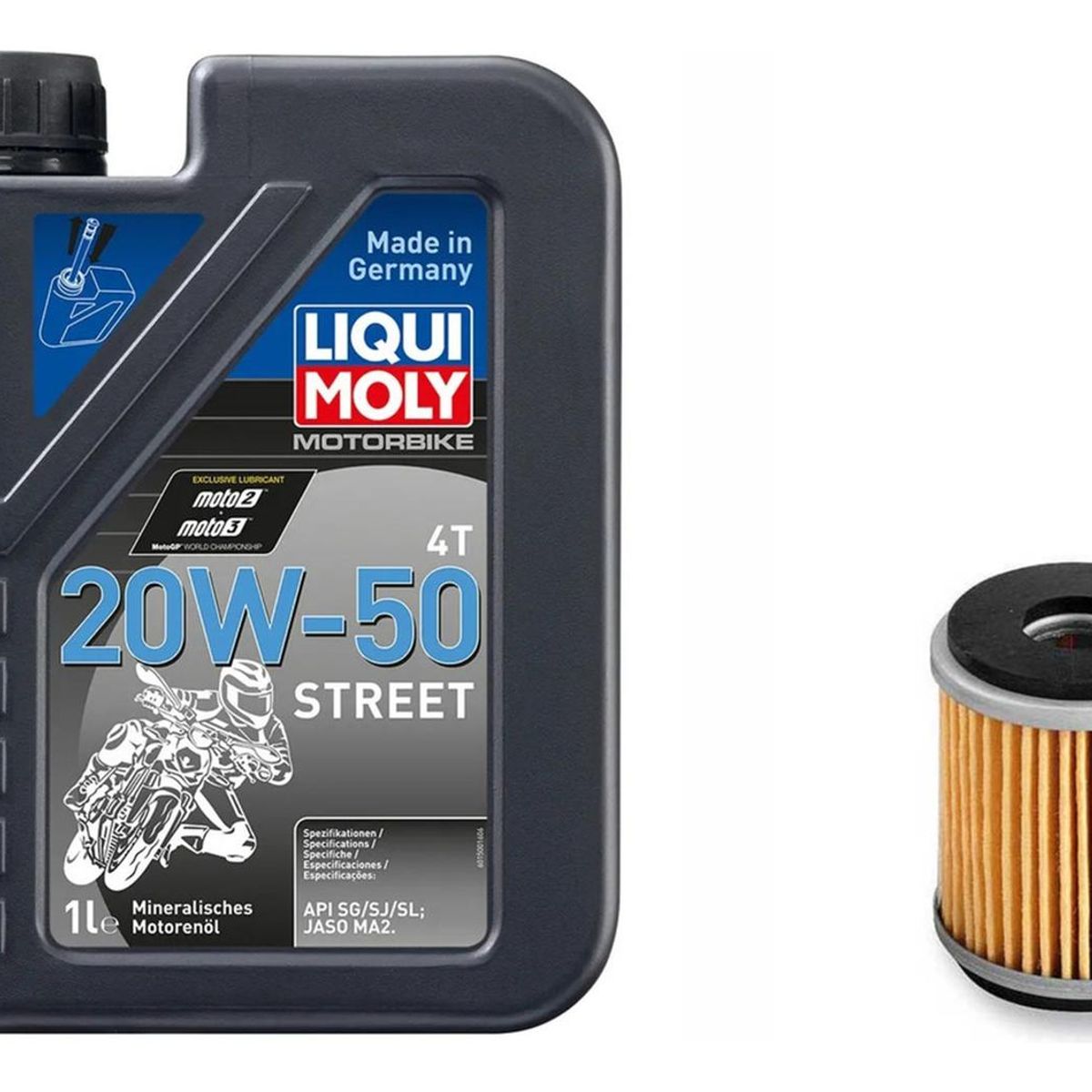 LIQUI MOLY - Kit Mantencion Para Moto Yamaha R15 V2-v3-v4