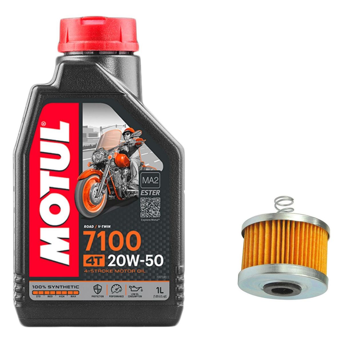 PULSAR - Kit Mantencion Bajaj Pulsar Ns 125 / 135 (1l Full + Filtro)