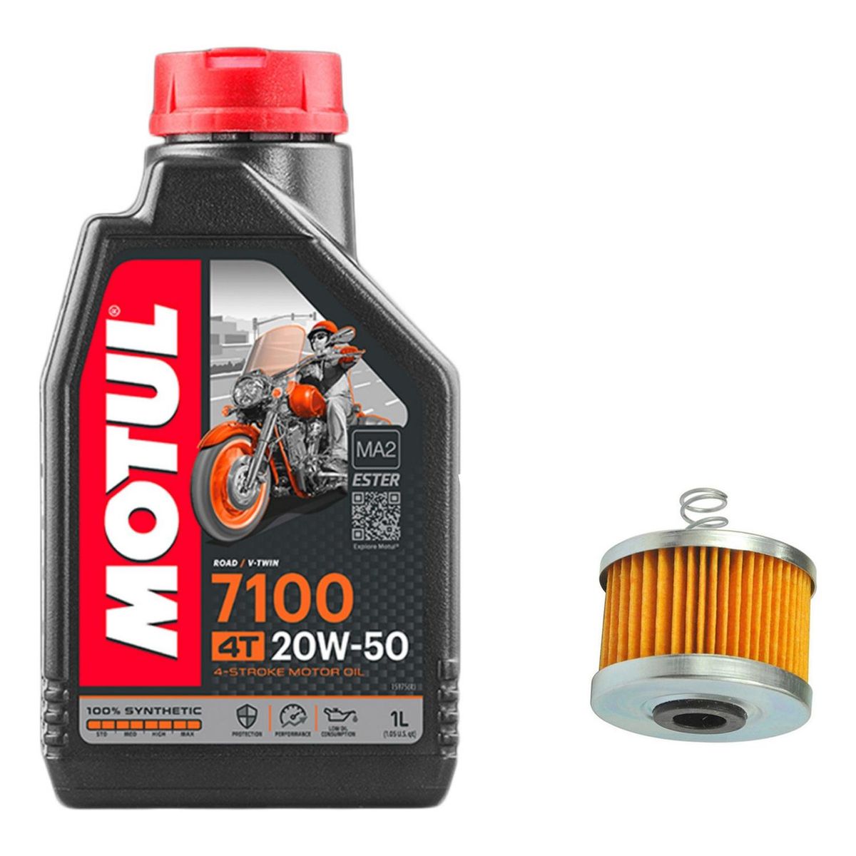 PULSAR - Kit Mantencion Bajaj Pulsar Ns 125 / 135 (1l Full + Filtro)