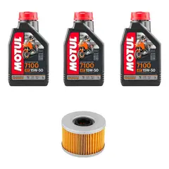 MOTUL - Kit Mantencion Himalayan Bs4 - Bs6 (3l Full + Filtro)