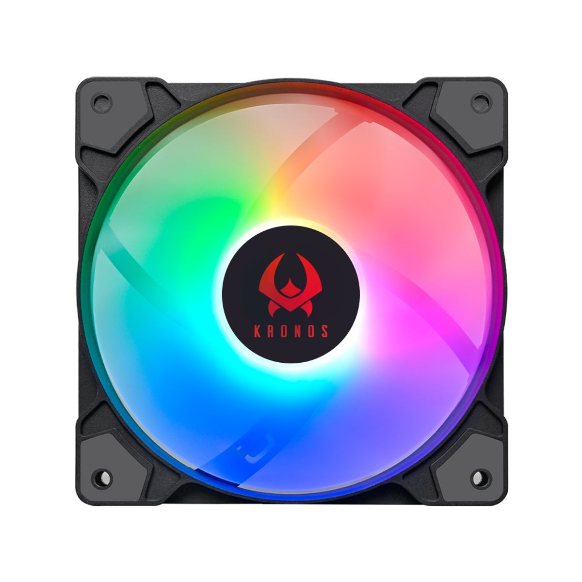 KRONOS - Kit 3 Ventiladores Cooler Kronos Boreal ARGB, 120mm, Molex