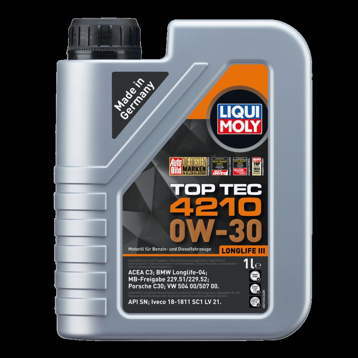 LIQUI MOLY - Aceite Liqui Moly Top Tec 4210 0W-30 1 lt