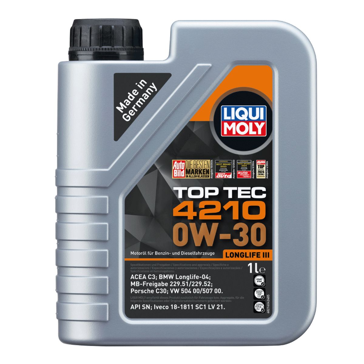 LIQUI MOLY - Aceite Liqui Moly Top Tec 4210 0W-30 1 lt