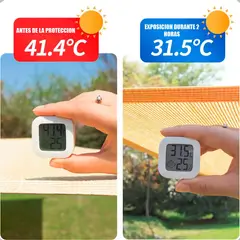 ARCA SHOPPING - Toldo Vela Rectangular 5x5 Metros Vela Lona Sombreadora