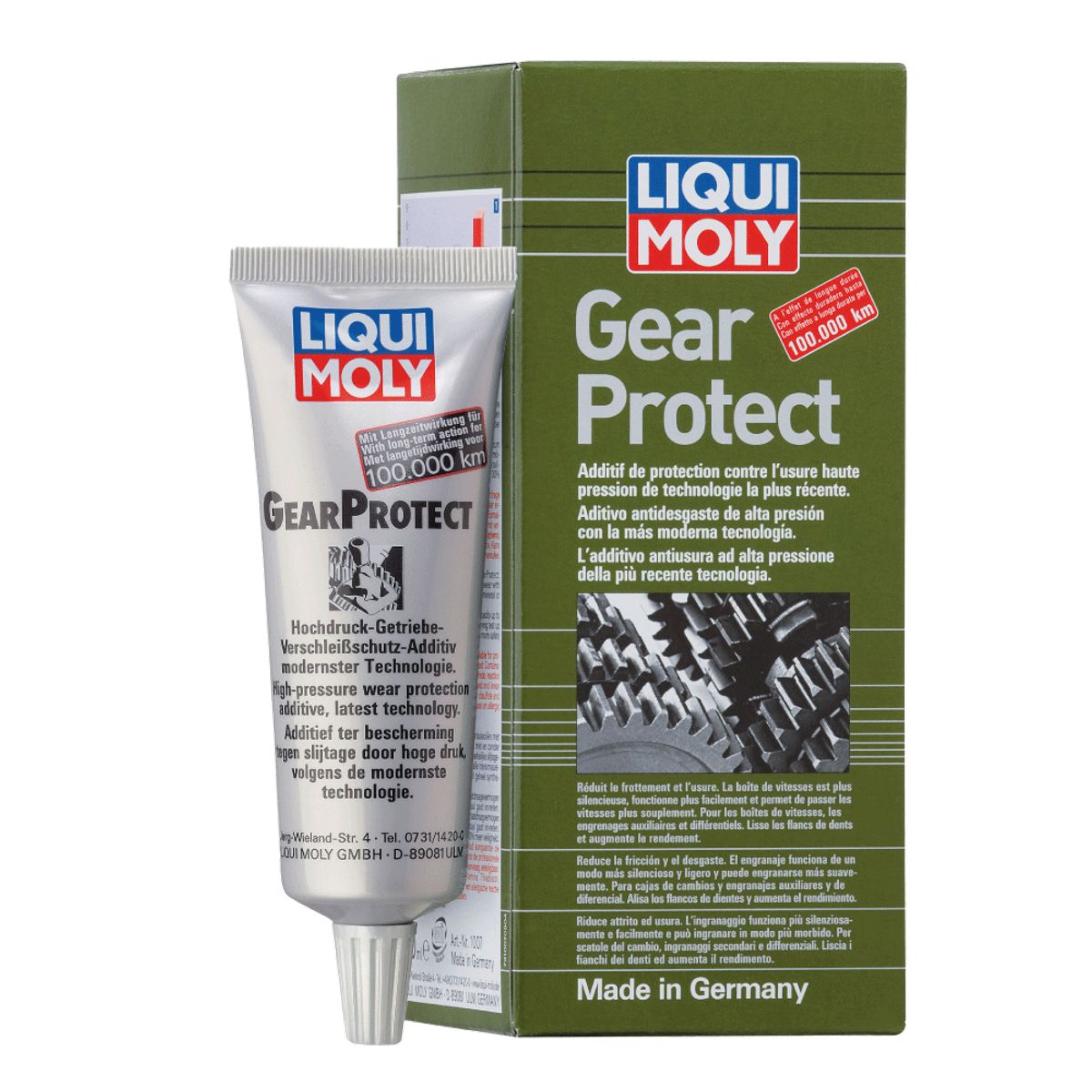 Aditivo Antidesgaste Cajas Manuales Liqui Moly Gear Protect 80 ml, marca LIQUI MOLY - Foto Principal