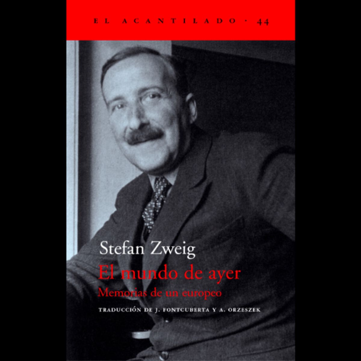 GENERICO - Libro El Mundo de Ayer: Memorias de un Europeo -Stefan Zweig