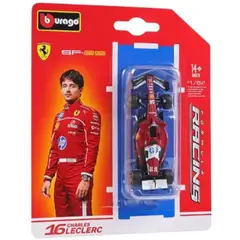 BBURAGO - Auto F1 Ferrari SF-25 2025 #16 Ch. Leclerc Caja Normal 1:64
