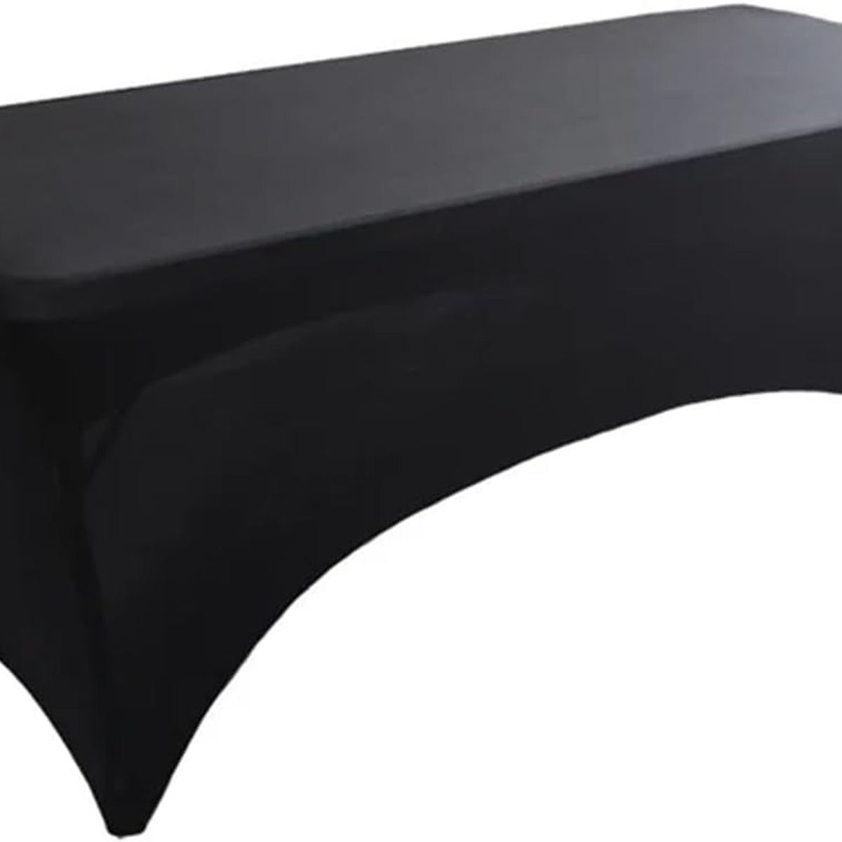 RAGNAR - Funda De Mantel Tela Spandex Mesa 244x60x74cm Evento Negro