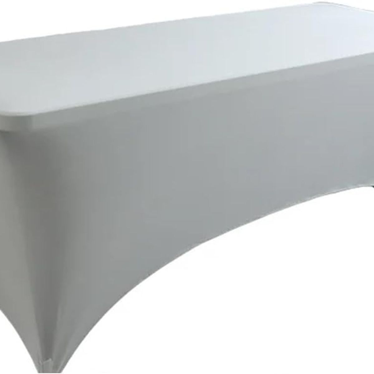 RAGNAR - Funda De Mantel Tela Spandex Mesa 183x60x74cm Evento Blanco