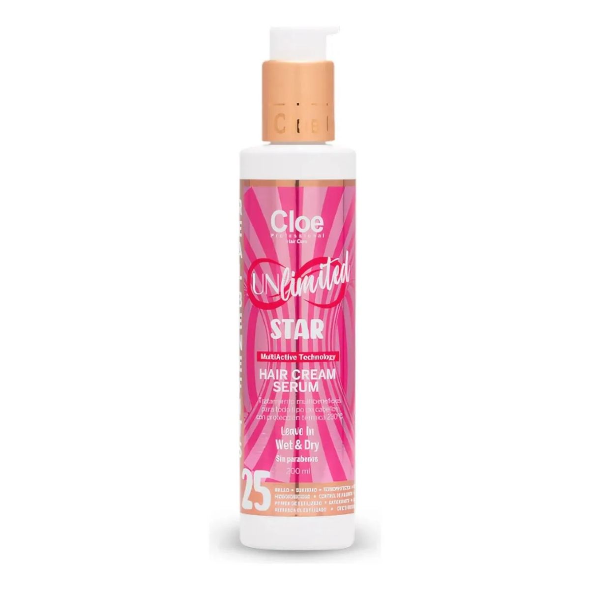 CLOE - Serum Unlimited STAR Cloe 25 beneficios Leave-in 200ml