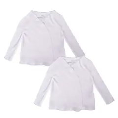 PILLIN - Chambrita Pack 2 pcs Blanco PRB147-25BCO