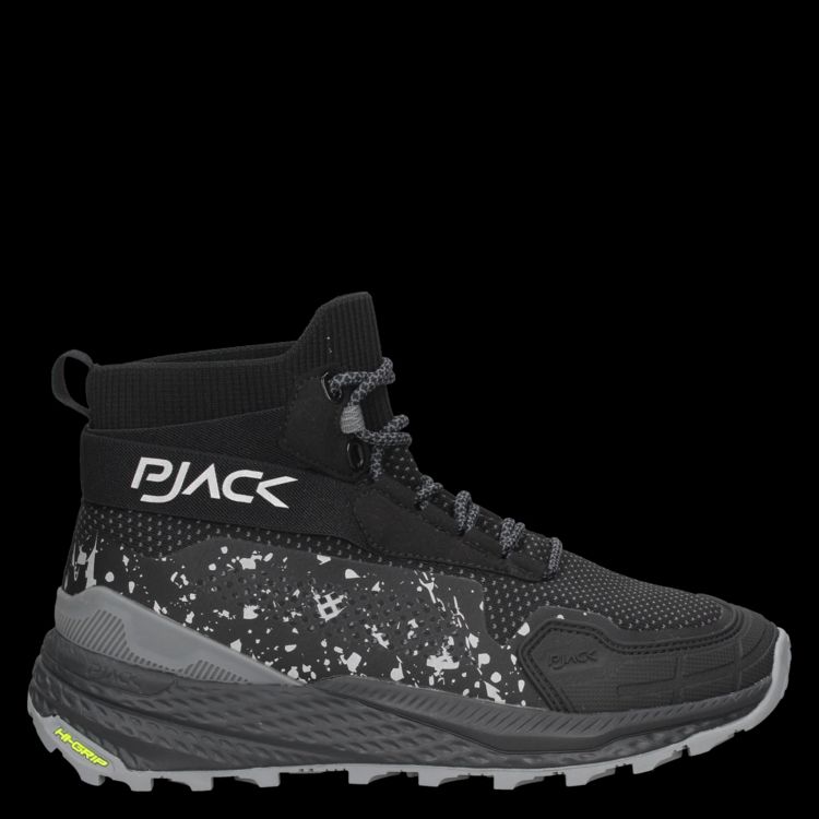 Zapatilla Outdoor Hombre Negro Pjack