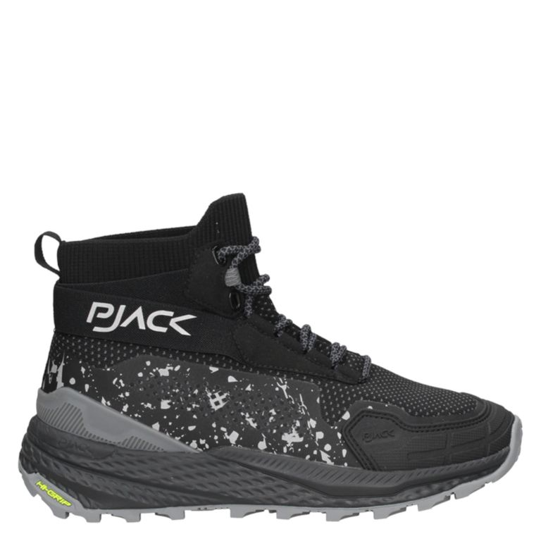 Zapatilla Outdoor Hombre Negro Pjack