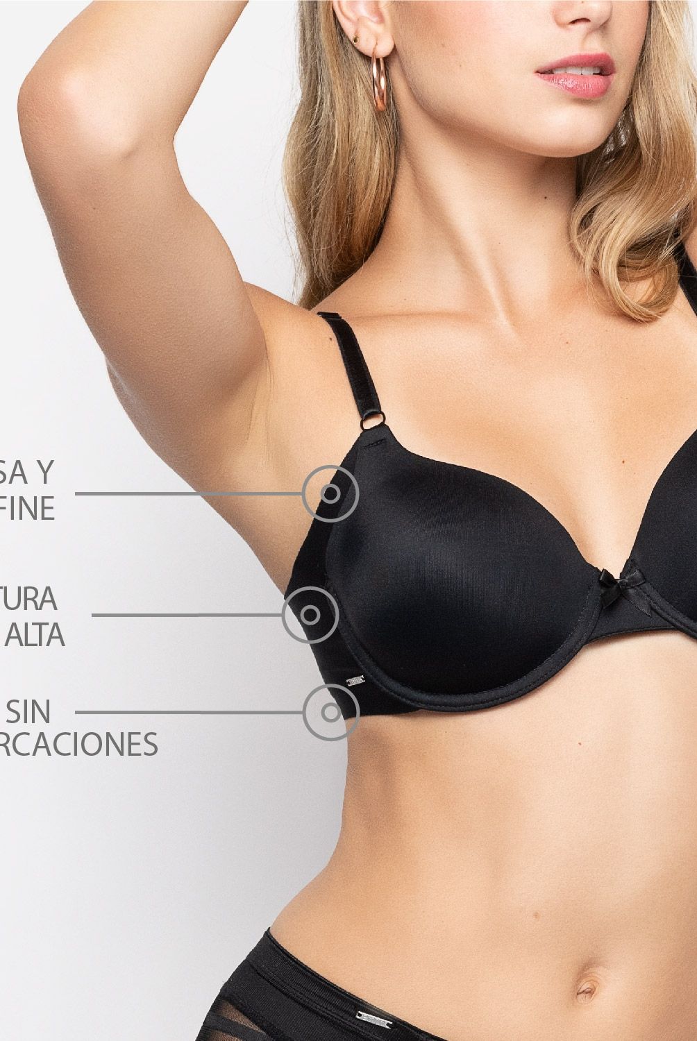 INTIME - Sostén Copa C Comfort Tech Mujer Intime
