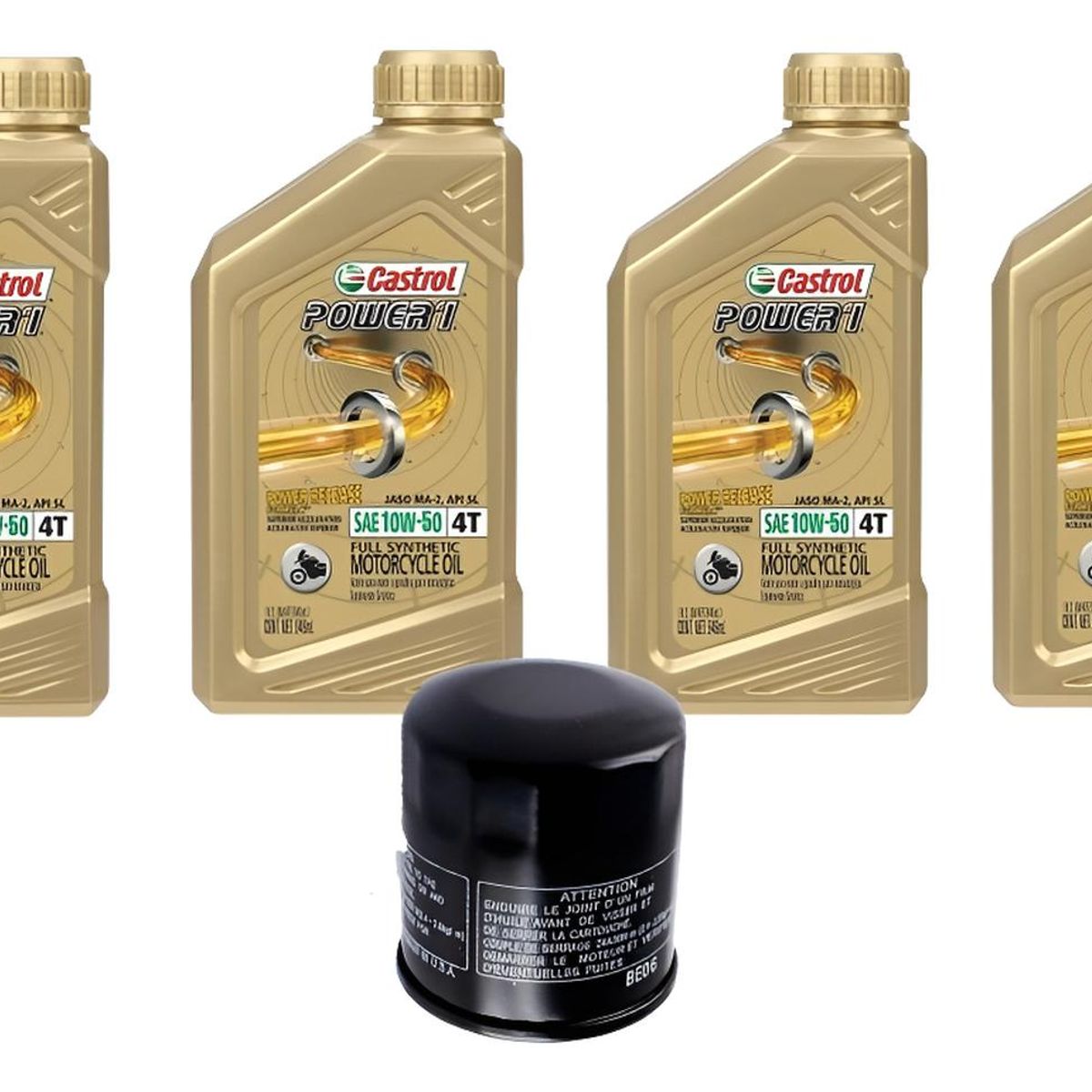 CASTROL - Kit Mantencion Benelli Trk 502 / 899 / 1130 Trek / Trk 702x