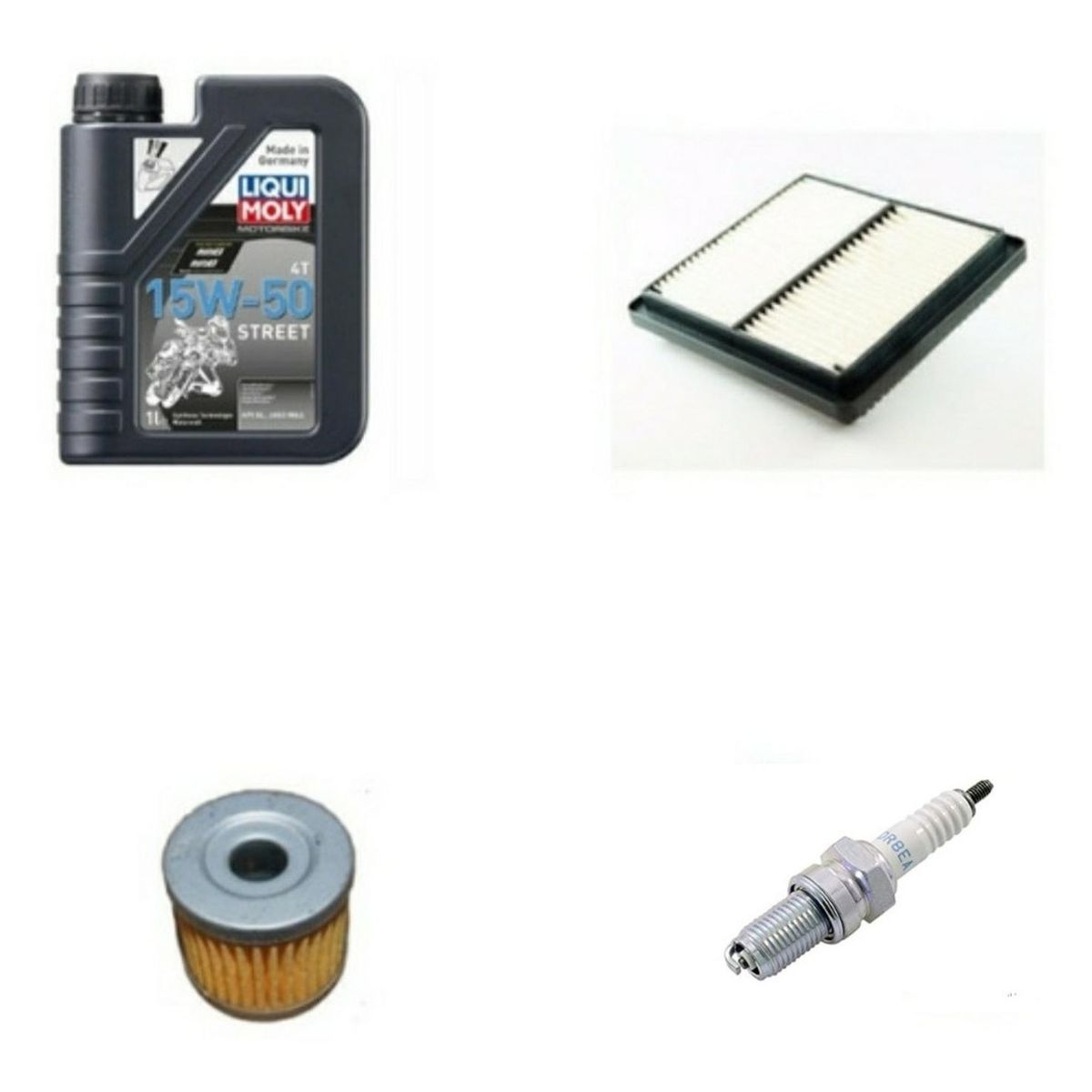 LIQUI MOLY - Kit Mantencion Full Suzuki Gixxer 150 Di / Sf Antigua