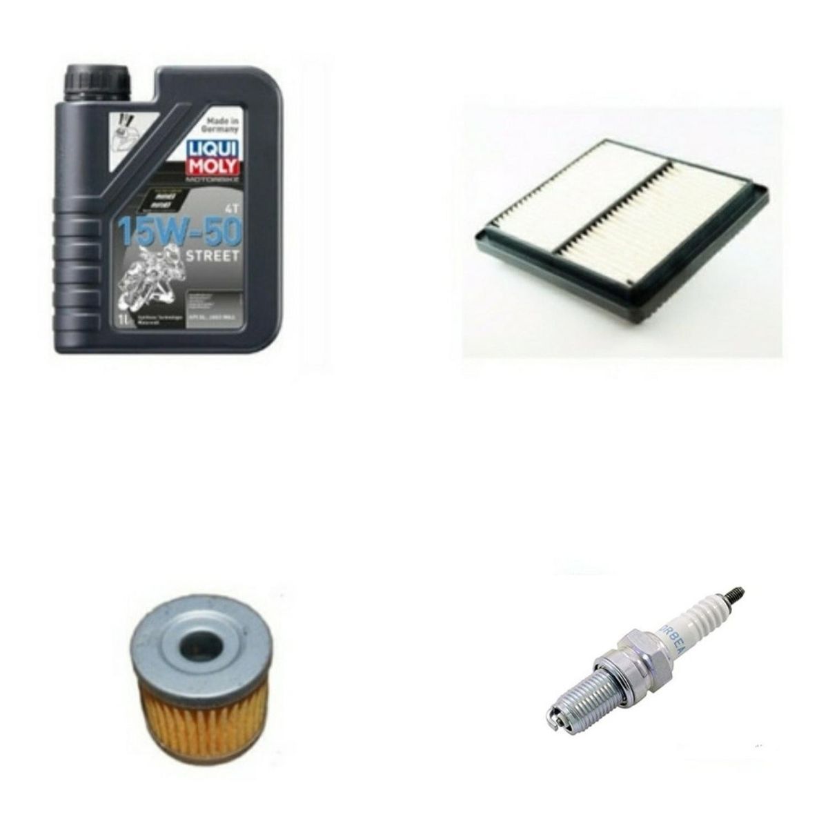 LIQUI MOLY - Kit Mantencion Full Suzuki Gixxer 150 Di / Sf Antigua