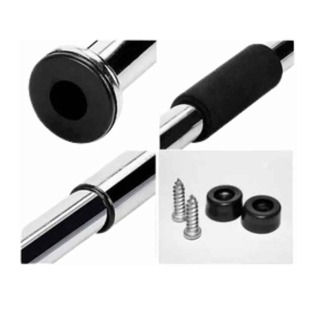 GENERICO - Barra de Ejercicios Ajustable para Puerta Dominada Flexiones